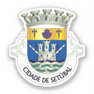Wapenstaart van Setúbal, PORTUGAL Sticker