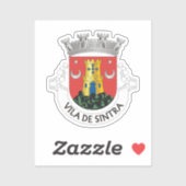Wapenstaart van Sintra, PORTUGAL Sticker (Vel)