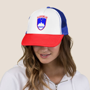 Wapenstaart van SLOVENIË Trucker Pet