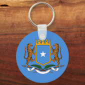 Wapenstaart van Somalië Sleutelhanger (Voorkant)
