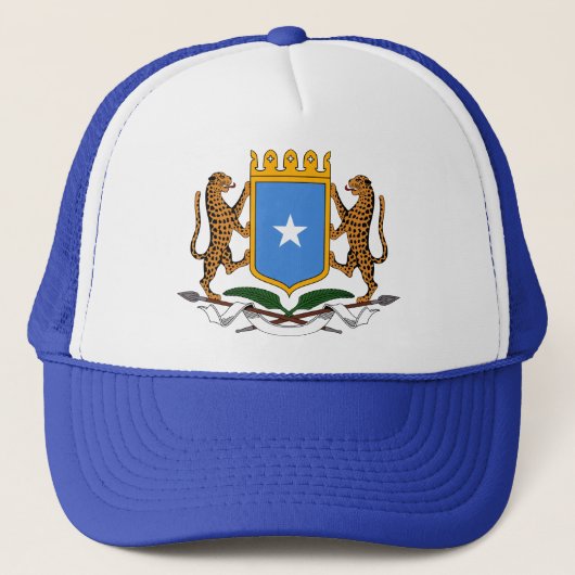 Wapenstaart van Somalië Trucker Pet (Voorkant)