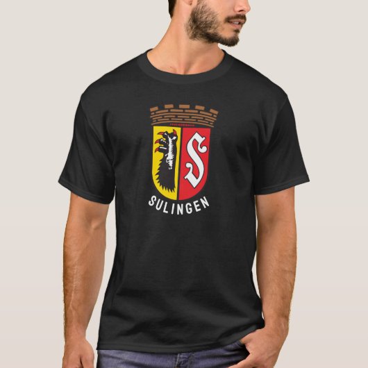 Wapenstaart van Sulingen, Duitsland T-shirt (Voorkant)