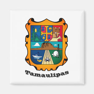 Wapenstaart van Tamaulipas (Mexico) Magneet