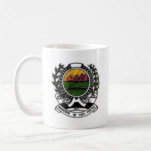 Wapenstaart van Três Pontas, Minas Gerais Koffiemok