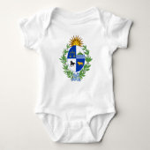 Wapenstaart van Uruguay Romper (Voorkant)