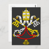 Wapenstaart van Vaticaanstad Briefkaart (Voorkant / Achterkant)