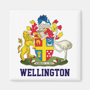 Wapenstaart van Wellington, Nieuw-Zeeland Magneet