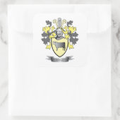 wapenstilstand vierkante sticker (Tas)