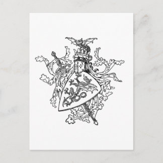 Wapenstoofpot van koning Arthur Briefkaart
