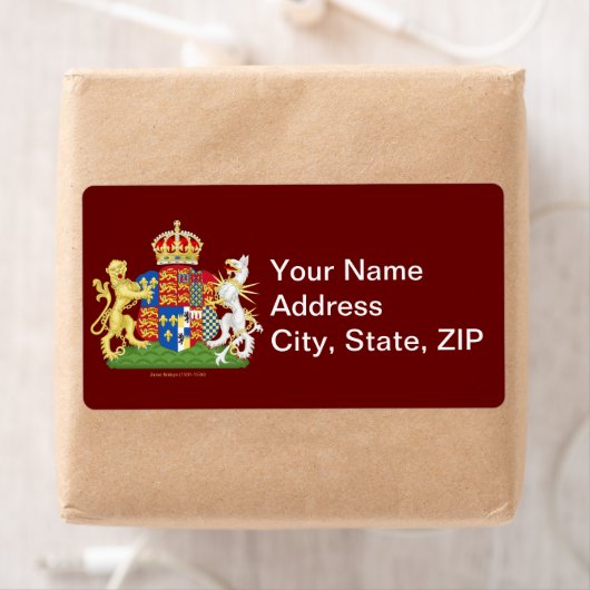 Wapenvangers Anne Boleyn Etiket (Insitu)