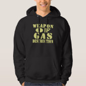Wapon van de gasvernietiging hoodie (Voorkant)