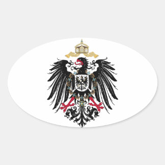 Wappen Deutsches Reich 1889 Reichsadler Ovale Sticker