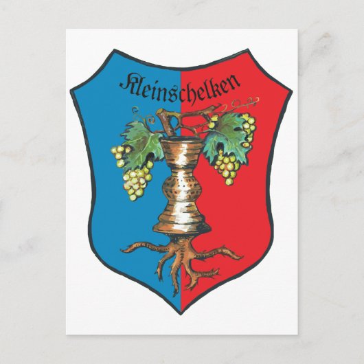 Wappen Kleinschelken Briefkaart (Voorkant)