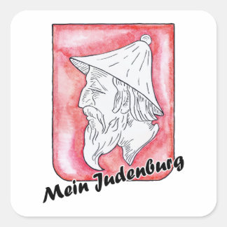 Wappen Steiermark Mein Judenburg Vierkante Sticker