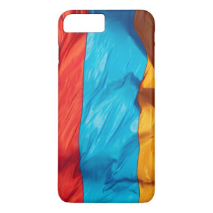 Wapperende vlag van Armenië iPhone 8 Plus / 7 Plus Hoesje