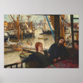 Wapping - James McNeill Whistler Poster d'art (Devant)