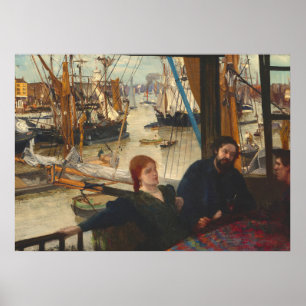 Wapping - James McNeill Whistler Poster d'art