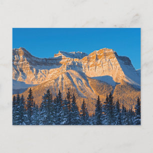 Waputik Range in Canadese Rocky Mountains Briefkaart