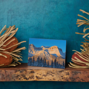 Waputik Range in Canadian Rocky Mountains Fotoplaat