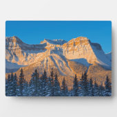 Waputik Range in het Canadese Rocky Mountains Fotoplaat (voorkant)