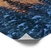 Waputik Range in het Canadese Rocky Mountains Poster (Hoek)