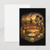 War and Peace Bedankkaart (Voorkant / Achterkant)