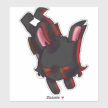 War Bunny Sticker