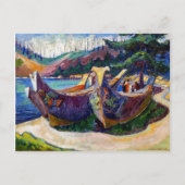 War Canoes | Emily Carr | Briefkaart (Voorkant)