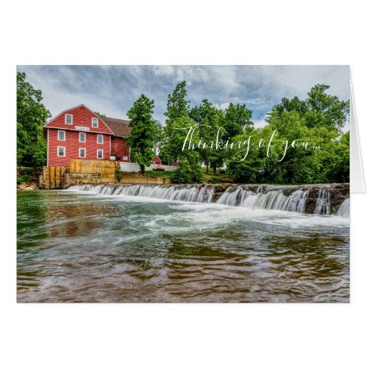War Eagle Mill et cascade Penser à votre carte (Devant Horizontal)