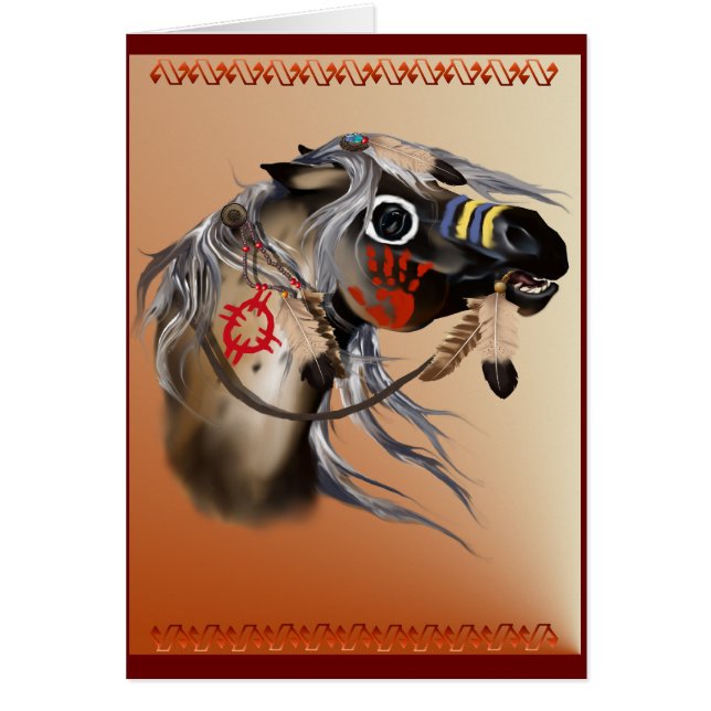War Horse Card (Voorkant)