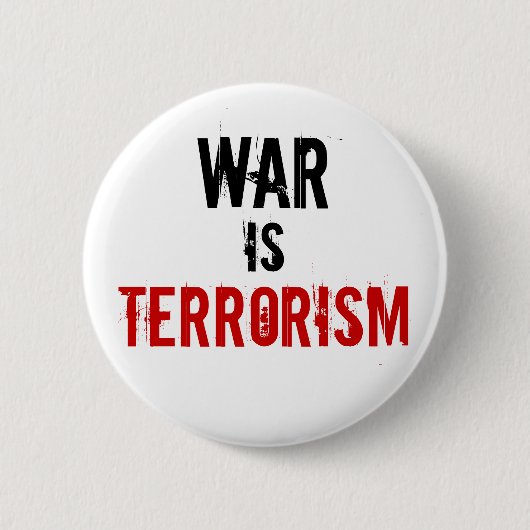 WAR, IS, TERRORISME RONDE BUTTON 5,7 CM (Voorkant)