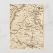 War Telegram Marking Map Briefkaart (Voorkant)