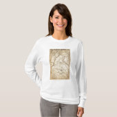 War Telegram Marking Map T-shirt (Voorkant volledig)