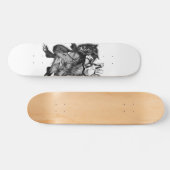 War Wolf Schaats Deck Skateboard (Horizontaal)