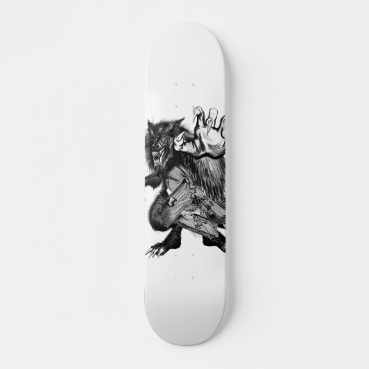 War Wolf Schaats Deck Skateboard (Voorkant)
