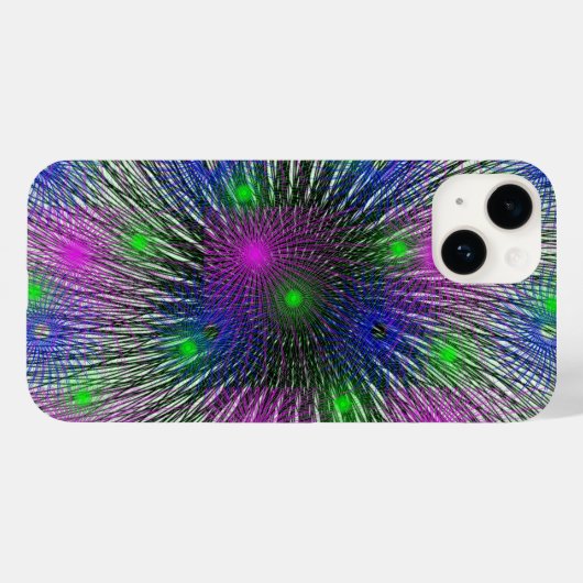 WaraMuse | Coque iphone Abstrait radiant (Verso (horizontal))