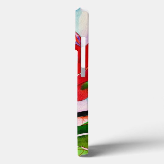 Waratah Australische waterverf van inheemse bloeme Case-Mate iPhone Case (Achterkant / Links)