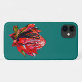 Waratah Australische waterverf van inheemse bloeme Case-Mate iPhone Case (Achterkant (horizontaal))