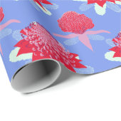 Waratah Cadeaupapier (Rol Hoek)