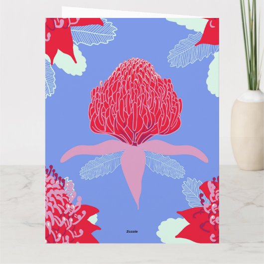 Waratah Kaart (Achterkant)