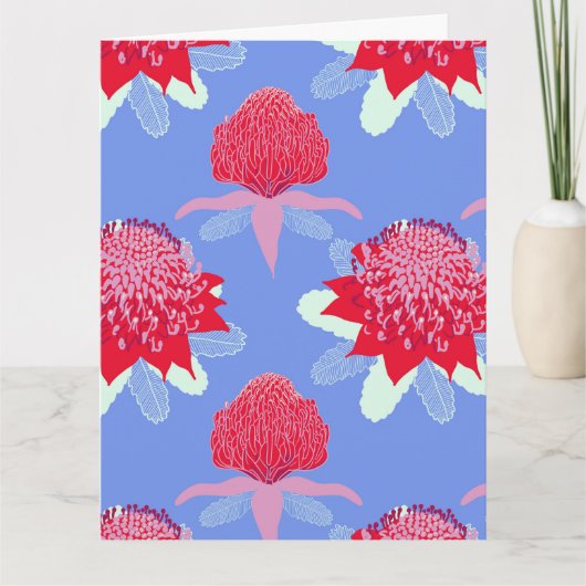 Waratah Kaart (Voorkant)