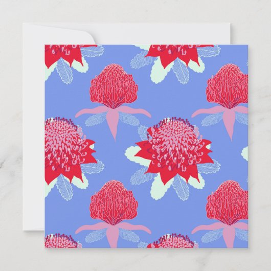 Waratah Kaart (Voorkant)