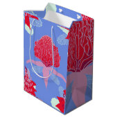 Waratah Medium Cadeauzakje (Achterkant Gekanteld)