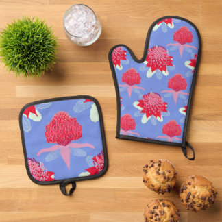 Waratah Ovenwant & Pannenlap Set