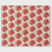 Waratah rode botanica waterverf kunst wrap cadeaupapier (Vlak)