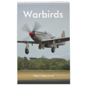 Warbirds — Calendrier ZK-ARJ (moyen, mois de 1 pag (Protection)