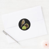 Warbler and Uguisu Mochi Japanese Spring Sticker (Enveloppe)
