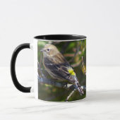 Warbler Bird Photo Mug (Gauche)