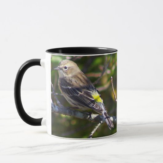 Warbler Bird Photo Mug (Gauche)