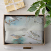Warbler en Wrens, Tissuepapier (Geschenk)